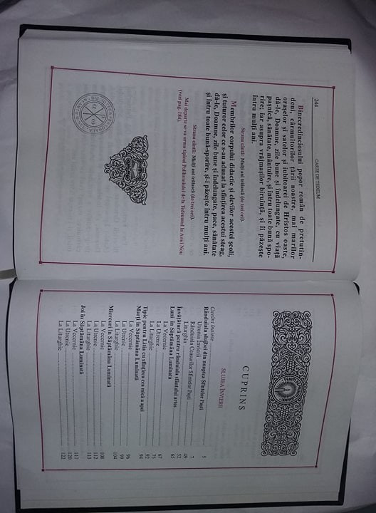 Carte veche religioasa-ortodoxa,SLUJBA INVIERII-CARTE DE TEDEUM-2002,T.GRATUIT  | Okazii.ro