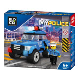 Cumpara ieftin Blocki My Police, Masina de politie pentru patrulare