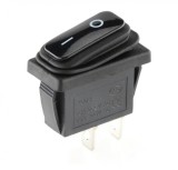 Buton 12V (waterproof) rosu sau negru