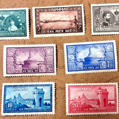 TIMBRE ROMANIA MNH LP 81/1928 -50ani de la unirea Dobrogei -Serie simplă