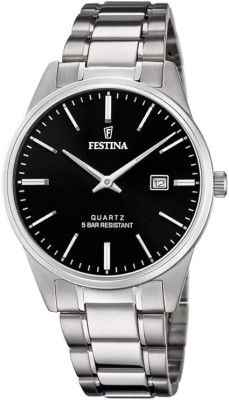Ceas de barbati Festina F20511 4, curea din otel inoxidabil - SECOND foto