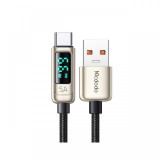 Cablu USB-A la Type-C Mcdodo Digital Pro Silver (1.2m, 5A, 66W)