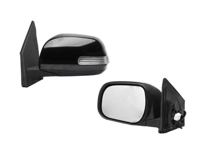 Oglinda exterioara Toyota RAV4 (Aca/Ace) 01.2006-02.2009 Partea Stanga Crom Convex Electrica Cu Incalzire, carcasa grunduita, cu 7 pini, cu semnaliza