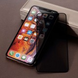 Folie sticla huawei p40 lite full glue privacy negru, Flippy