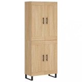 Cumpara ieftin Dulap inalt, stejar sonoma, 69,5x34x180 cm, lemn compozit