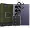 Folie de protectie Camera spate HOFI CamRing PRO+ pentru Samsung Galaxy S24 Ultra S928, Sticla Securizata, Neagra