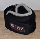 Curea Glezna Fitness Body Sculpture Originala, Neopren, Excelenta pentru Aparat Cablu / Scripete