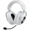 CASTI Logitech - gaming G PRO X2 LIGHTSPEED Wireless Gaming Headset - Blue Mic - WHITE, &quot;981-001269&quot; (timbru verde 0.8 lei)