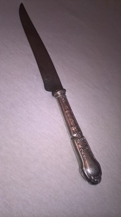 Cutit cu maner argint 950 Franta