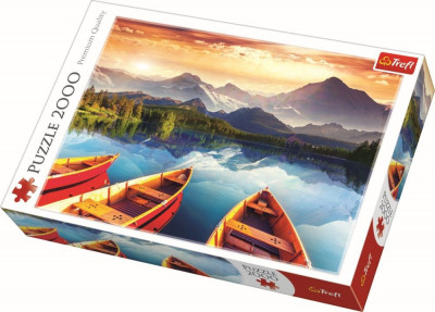 PUZZLE TREFL 2000 LAC MONTAN foto