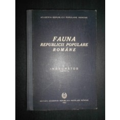 Fauna Republicii Populare Romane. Indrumator (1951, editie cartonata)