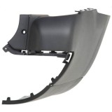 Flasc bara spate Citroen Berlingo, 02.2008-06.2012, Peugeot Partner 03.2008-06.2012, parte montare dreapta, colt, parte inferioara, negru, pentru sas