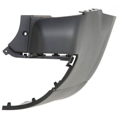 Flasc bara spate Citroen Berlingo, 02.2008-06.2012, Peugeot Partner 03.2008-06.2012, parte montare dreapta, colt, parte inferioara, negru, pentru sas foto