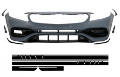 Bara Fata cu Stickere Laterale Negru Mat Mercedes A-Class W176 (2012-2018) A45 Design Performance AutoTuning foto