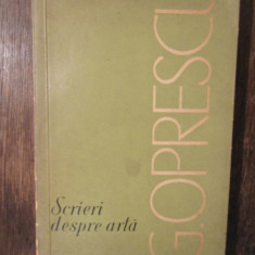 Scrieri despre artă - G. Oprescu