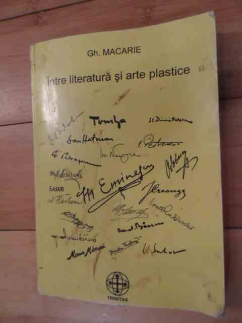 Intre Literatura Si Arte Plastice - Gh.macarie ,536154