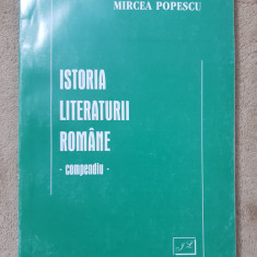 Istoria literaturii române: Compendiu - Mircea Popescu (ediție bilingvă)