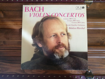 Slovak Chamber Orchestra &amp;ndash; Bach. Violin Concertos (Vinyl/LP) foto
