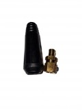 Conector cablu sudura 10-25 negru