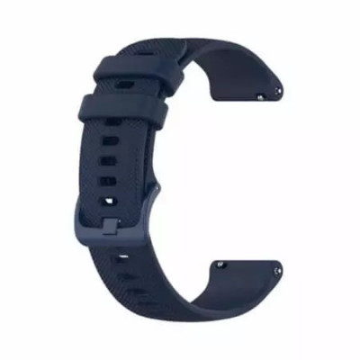 Curea Ceas Samsung Galaxy Watch 4, Galaxy Watch Active 1 2 (40 mm 44 mm), Huawei Watch GT GT 2 GT 3 (42 mm) Albastru W006 foto