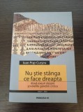 Cumpara ieftin Ioan Pop-Curseu &ndash; Nu stie stanga ce face dreapta