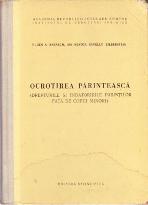 AS - EUGEN A. BARASCH - OCROTIREA PARINTEASCA foto