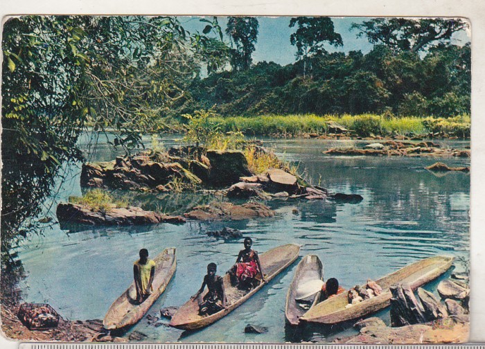 bnk cp Africa - Femei in ambarcatiuni - necirculata