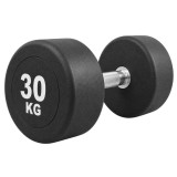 Cumpara ieftin Gantera fixa SportMann Profi 30 kg cu acoperire poliuretan