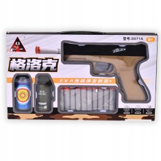 SET DE ACCESORII PENTRU PUȘCĂ DE JUCĂRIE CU SĂGEȚI DIN SPUMĂ SIGURĂ