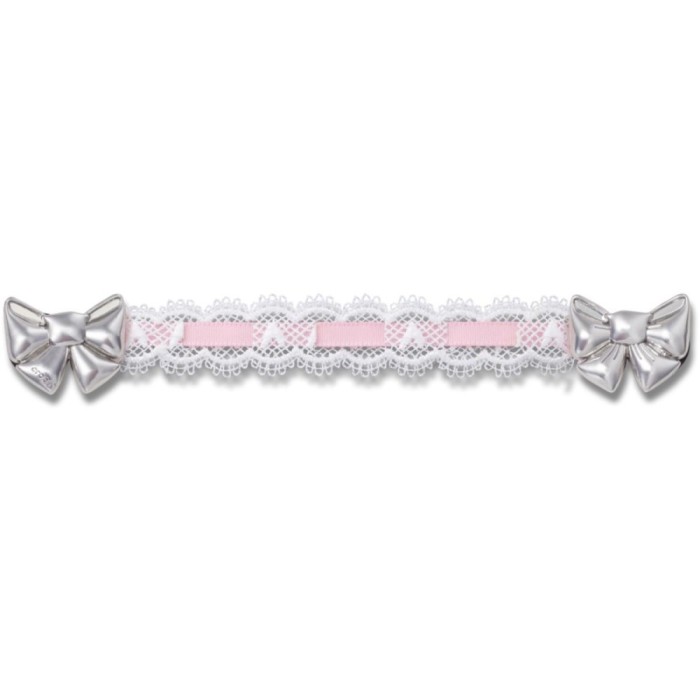 Jibbitz Crocs Lace and Pink Ribbon Chain