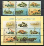 Belarus 1999 Mi 303/08 + klb MNH - Vehicule civile si militare