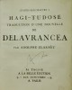 DELAVRANCEA, HAGI-TUDOSE, Paris, 1910