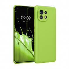 Husa pentru Xiaomi Mi 11, Silicon, Verde, 54188.220
