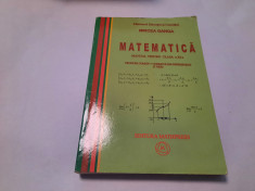 Matematica. Manual pentru clasa a XI-a. TC + CD (3 ore) - Mircea Ganga RF8/3 foto