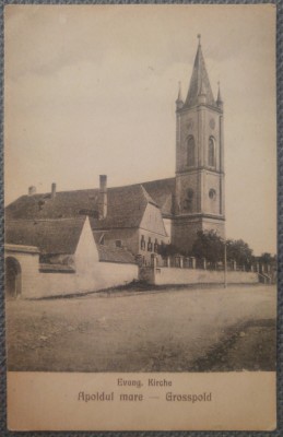 Apoldul Mare, Biserica Evanghelica// CP foto