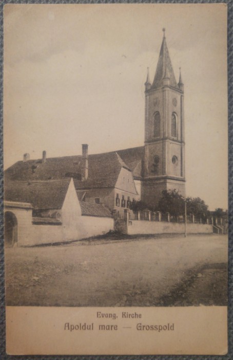 Apoldul Mare, Biserica Evanghelica// CP
