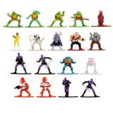 Set de 18 figurine Testoasele Ninja Nano din metal
