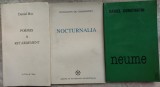 Cumpara ieftin DANIEL CONSTANTIN aka CONSTANTIN de CHARDONNET aka DANIEL BOC - POEMES A RETARDEMENT (DEBUT 1987) + NEUME (VERSURI 1999) + NOCTURNALIA (VERSURI 2001)