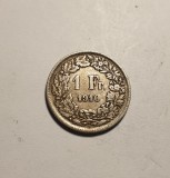 Elvetia 1 Franc 1910 Patina Frumoasa, Europa