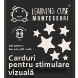 Carduri pentru stimulare vizuala alb - negru (0 - 6 luni)
