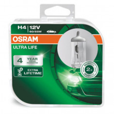 SET 2 BECURI 12V H4 60/55 W ULTRA LIFE OSRAM