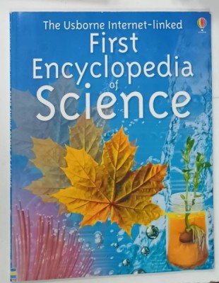 THE USBORNE INTERNET - LINKED FIRST ENCYCLOPEDIA OF SCIENCE by RACHEL FIRTH , illustrated by DAVID HANCOCK , 2002 foto