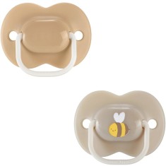 Suzeta ortodontica Tommee Tippee Anytime, 18-36 luni, Albinuta, 2 buc