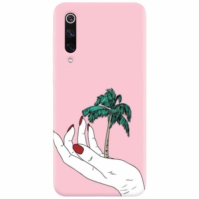 Husa silicon pentru Xiaomi Mi 9, Palm Tree foto