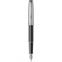 Stilou Parker Sonnet Royal Essential Black Chrome CT foto