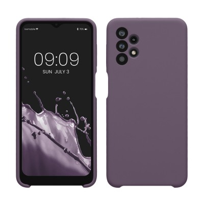 Husa Kwmobile pentru Samsung Galaxy A32 5G, Mov inchis, Silicon, KWM000012IW047C foto