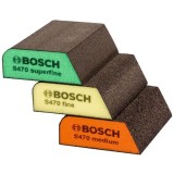 Bosch 2608621252 - Burete abraziv 97x69x26 mm granulatie mixta