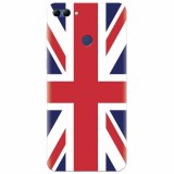 Husa silicon pentru Huawei Y9 2018, UK Flag Illustration