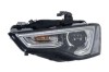 Far Audi A5/S5 (B8), 05.2012-2016, partea Stanga, electric, tip bec D3S+H7; bi-xenon, cu lumini de zi, cu motoras, cu lumini pt curbe, MAGNETI MARELL, AL Automotive Lighting