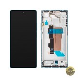Display cu Touchscreen Xiaomi Poco F5 cu Rama Albastru Service Pack 560003M16T00